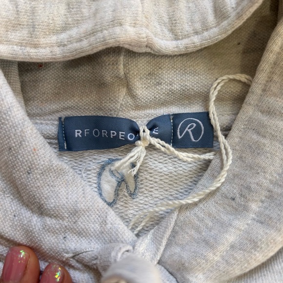 NWT RforPeople Limited Edition 100% Cotton Derpy Venice Hoodie Made in Italy - Picture 8 of 10